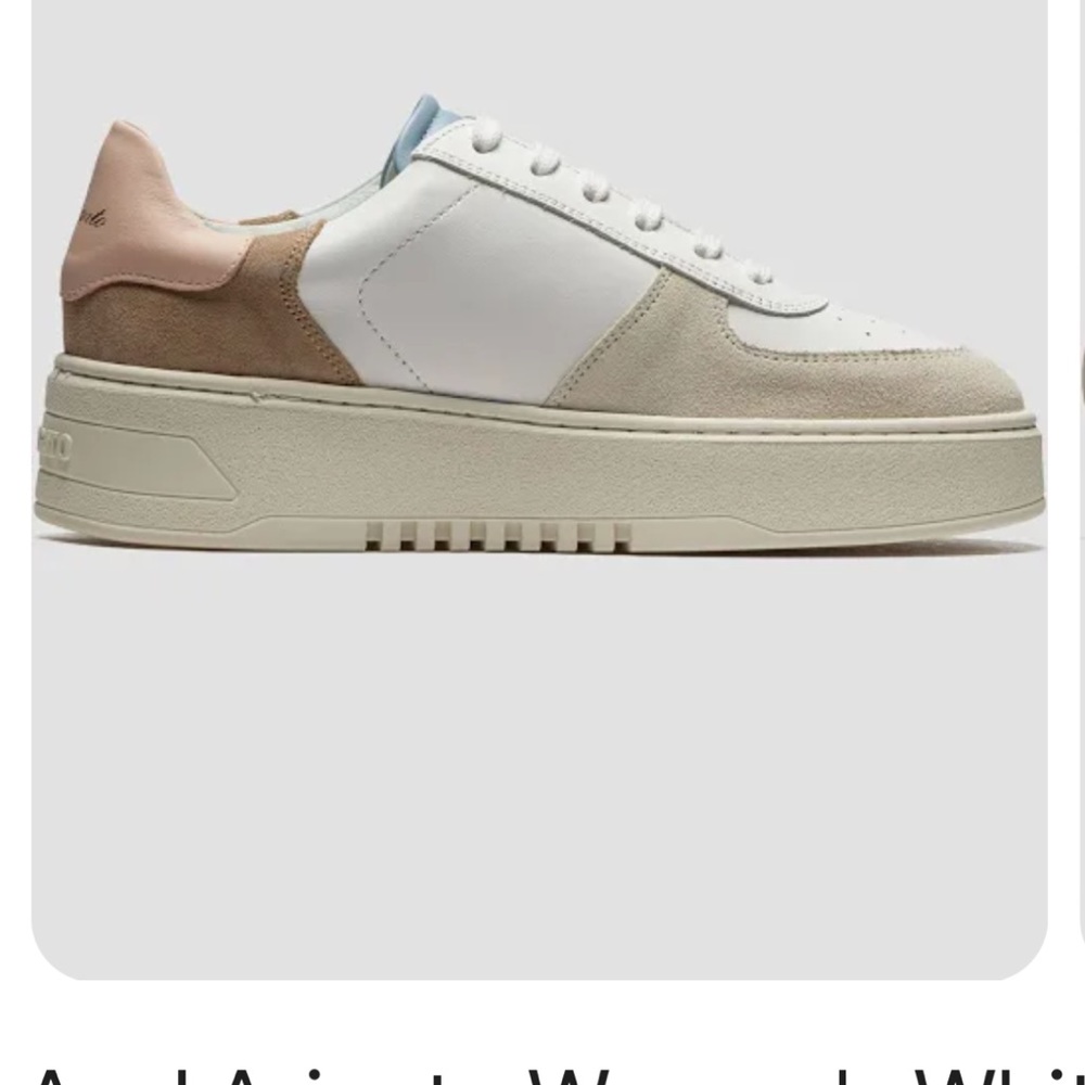 Axel Arigato Women's Sneakers - White, Pink, Tan